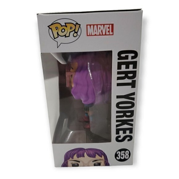 Funko POP! NIP Marvel Runaways GERT YORKES #358 - Picture 2 of 6